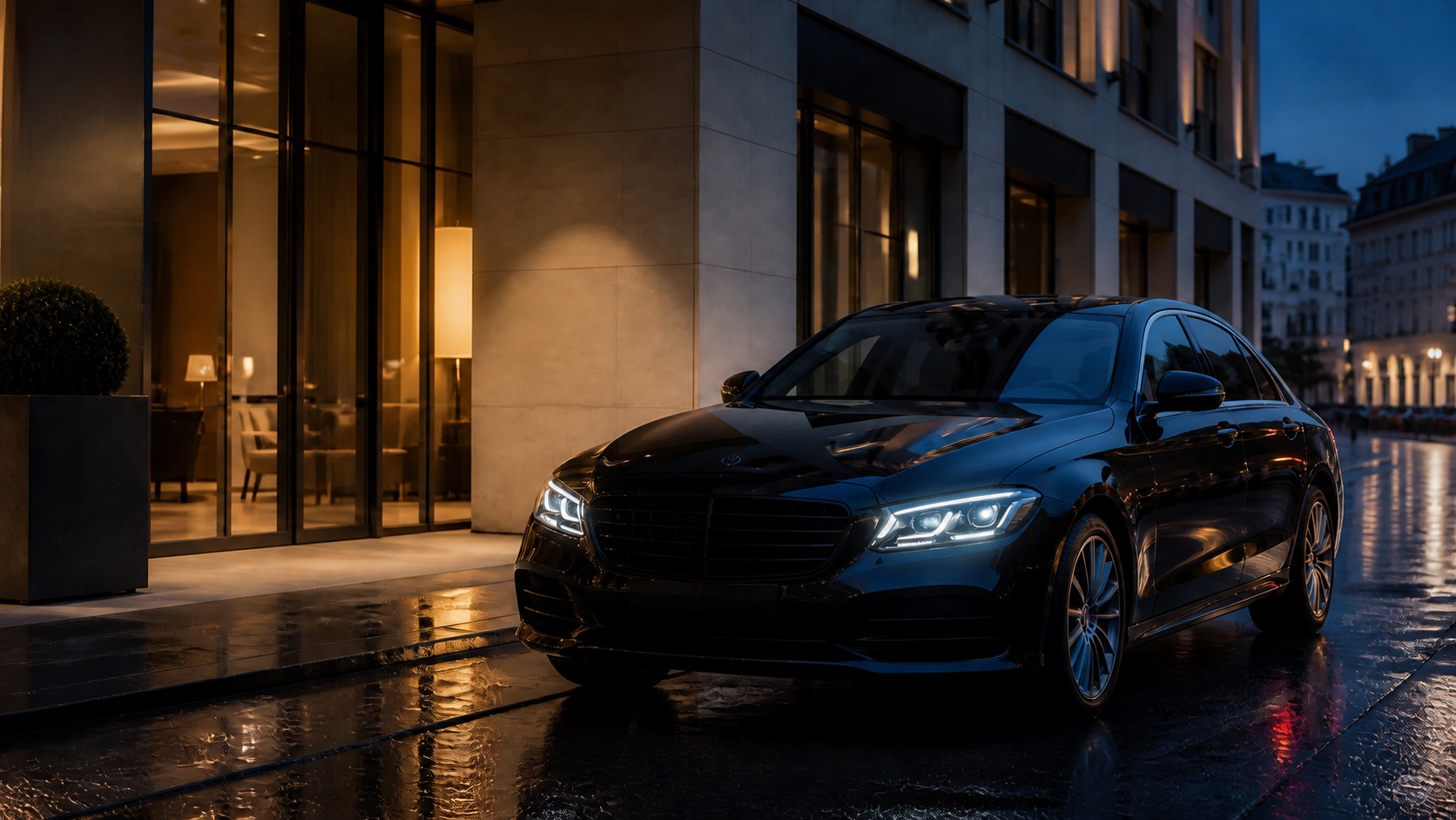 Véhicule de VTC prestige castel